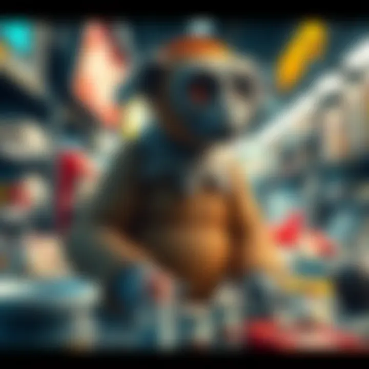 Understanding Board Ape NFT Market Dynamics A visual depiction of the Board Ape NFT marketplace dynamics