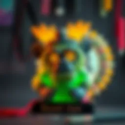 A digital representation of a Board Ape NFT showcasing its unique art style