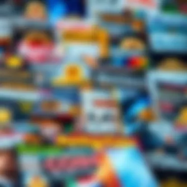 Diversity in Coin Magazines A diverse selection of coin magazines showcasing various cryptocurrency topics