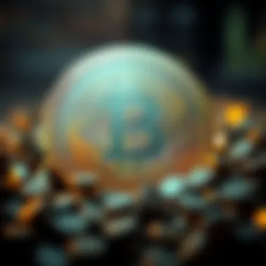 Conceptual illustration of ethical considerations in crypto