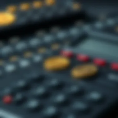 Visual representation of crypto calculator functionalities