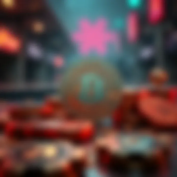 The Rise of Non-Fungible Tokens in Digital Art Artistic interpretation of non-fungible tokens