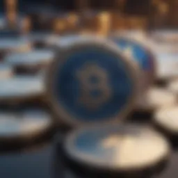 Visual representation of DeFi tokens on Coinbase
