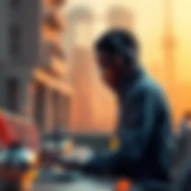 The Role of Technology in Forex Trading Infographic illustrating the role of technology in forex trading