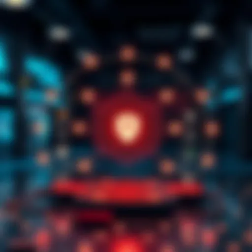 Decentralized VPN Architecture Conceptual diagram illustrating decentralized VPN architecture