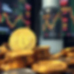 A visual representation of cryptocurrency market trends