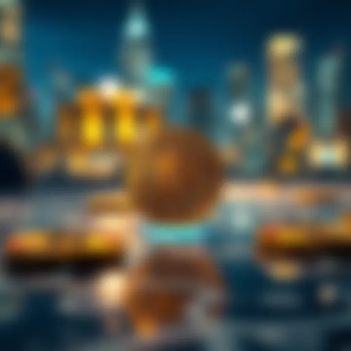 IMC Coin in the Crypto Ecosystem Visual representation of IMC Coin within the cryptocurrency ecosystem