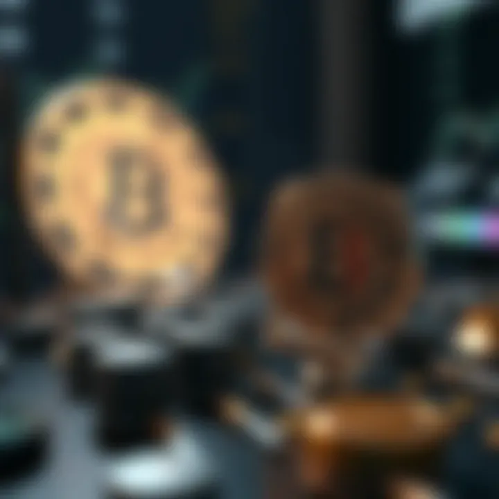 Visual representation of staking mechanisms