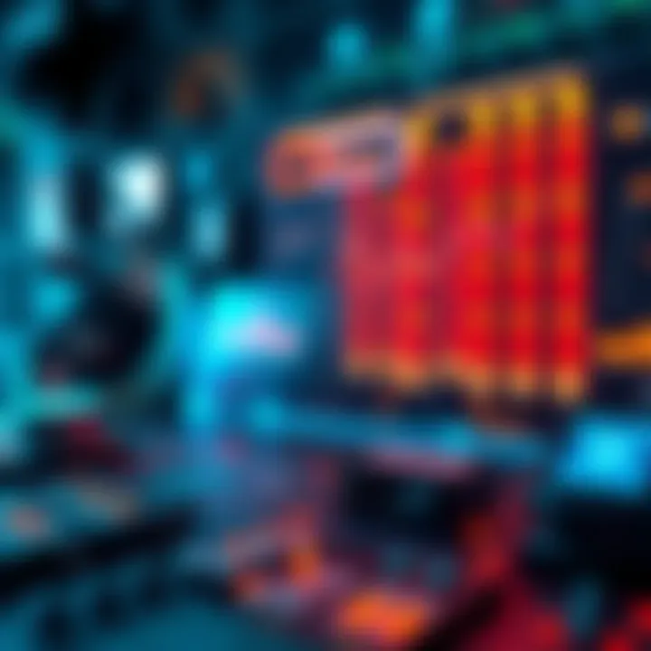 Diagram of the mechanics of tracking technology