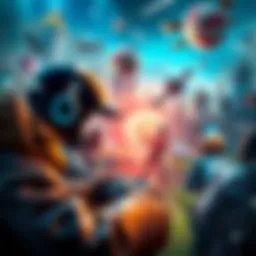 Mobile gaming landscape showcasing diverse genres