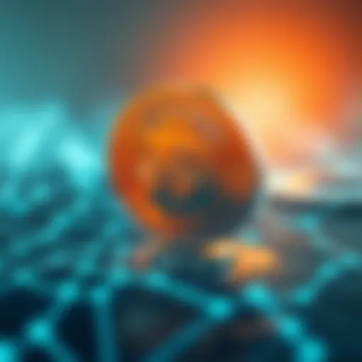 Conceptual illustration of Pi Network and Bitcoin integration