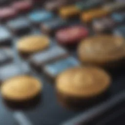 Visual representation of different types of online crypto wallets