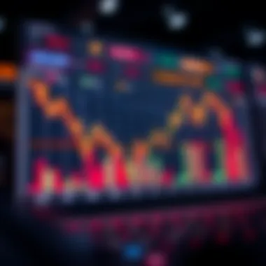 Chart illustrating cryptocurrency market trends