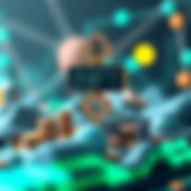 Infographic showing implications of NFTs in various industries