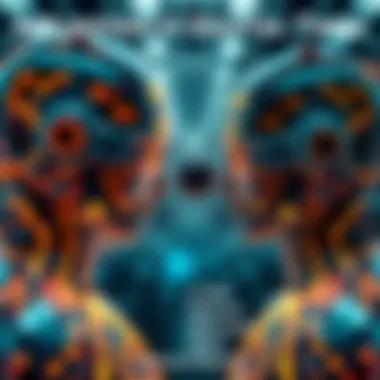 Applications of Digital Twins Across Sectors Infographic on the applications of digital twins in various sectors