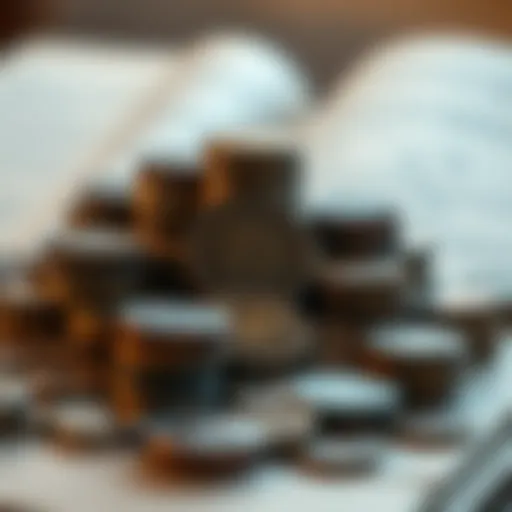 A beautifully arranged collection of ancient coins