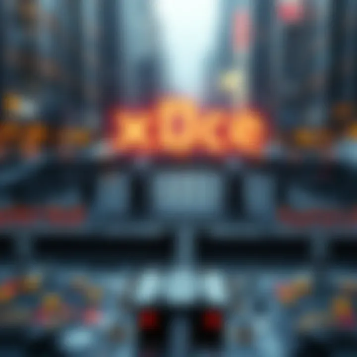 Visual representation of xdce network architecture