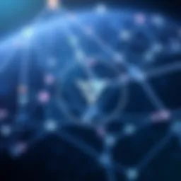 An abstract representation of the Starlink network