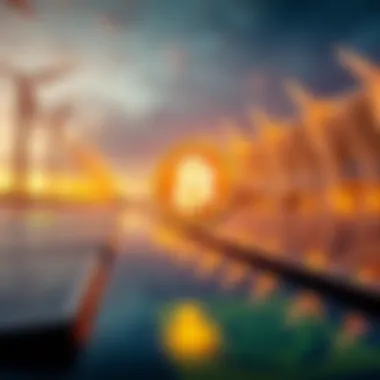 The Interconnection of Cryptocurrency and Renewable Energy Chart illustrating the interplay between cryptocurrency and renewable energy