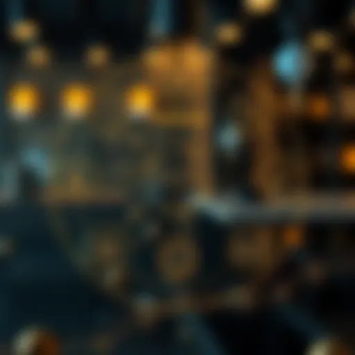 A diagram illustrating the core principles of blockchain technology as applied to WebDollar.