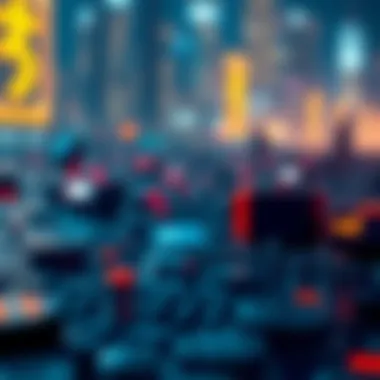 Visual depiction of future trends in cryptocurrency investments