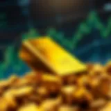 A rich golden bar reflecting market trends