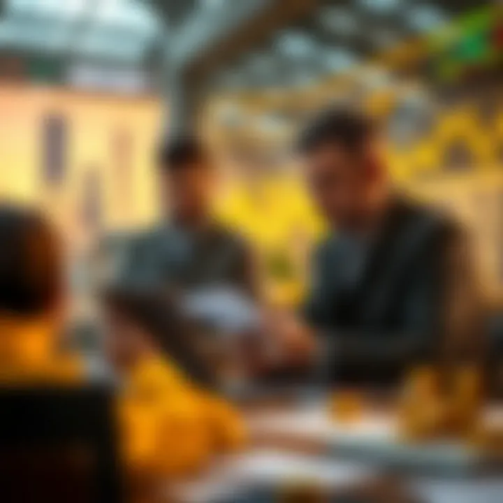 Investing Insights in the Gold Market Investors analyzing gold market trends