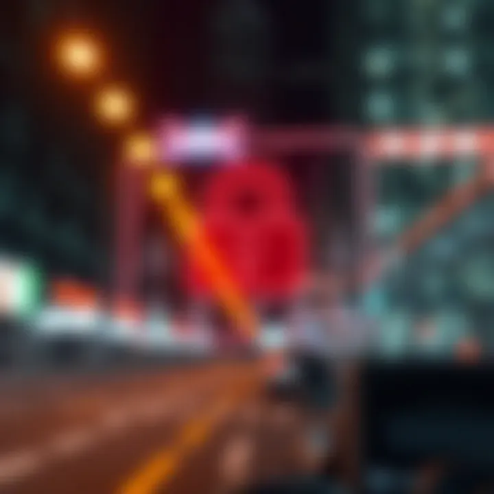 A conceptual illustration of digital identity verification