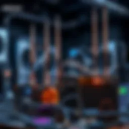 Helium mining hardware setup with antennas