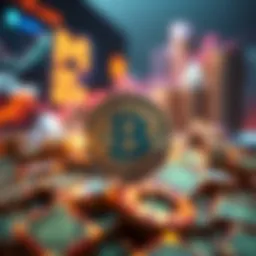 Visual representation of cryptocurrency growth trends