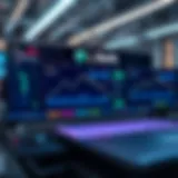 Visual representation of LBank Exchange interface