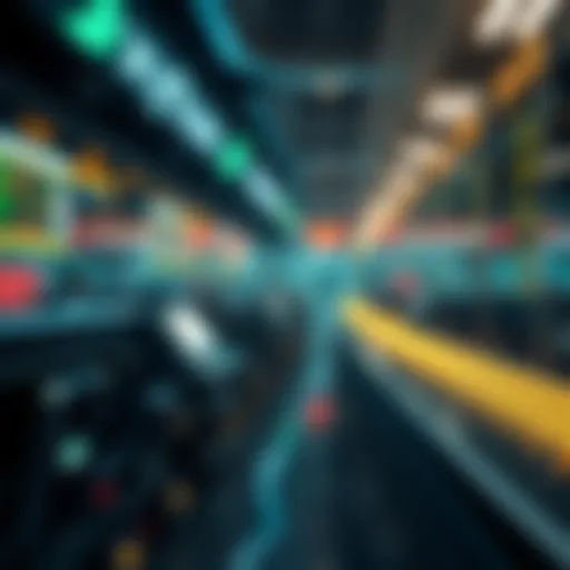 Cryptocurrency Exchange Dynamics A conceptual representation of cryptocurrency exchange and trading