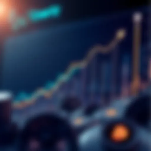 Visual representation of cryptocurrency growth