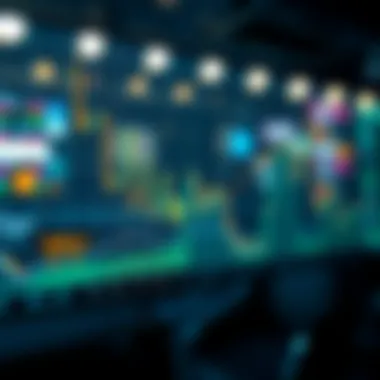 Cryptocurrency Market Volatility Graph showing cryptocurrency market volatility