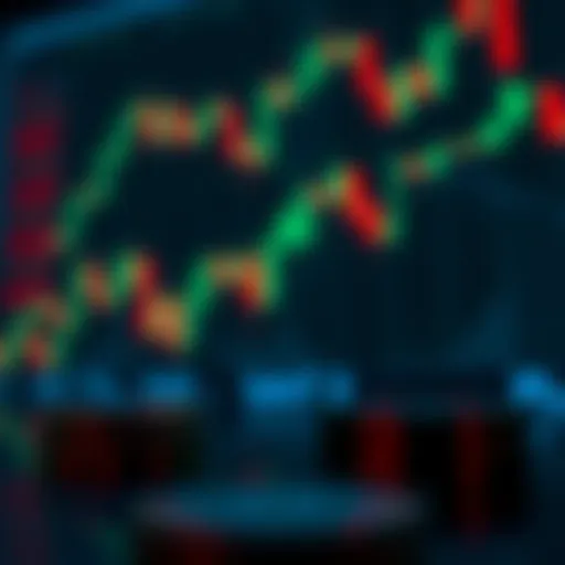 Essential Candlestick Patterns in Crypto Trading Symbolic representation of candlestick patterns in cryptocurrency