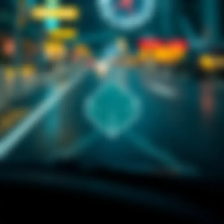 Visual depiction of Matic Coin transaction speed and scalability