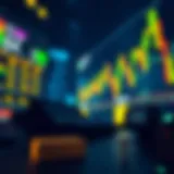 Conceptual illustration of max bids in cryptocurrency trading