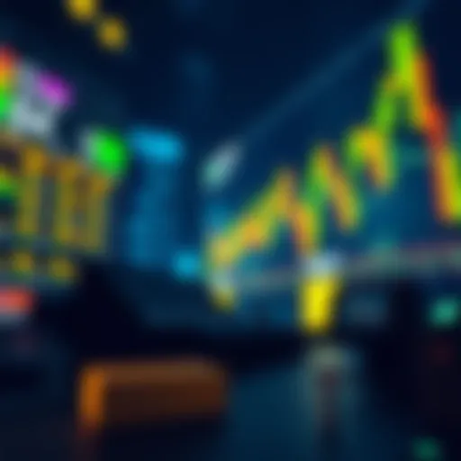 Conceptual illustration of max bids in cryptocurrency trading