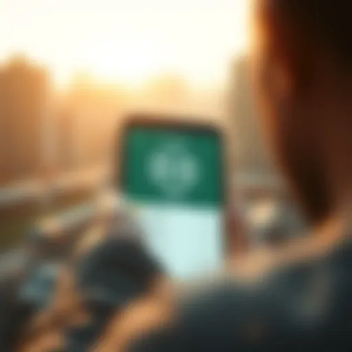 Exploring the Minergate App Interface Minergate application interface on Android