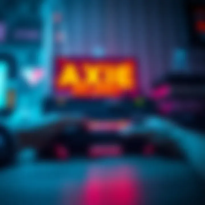 Concept art representing the fusion of mobile gaming and cryptocurrency