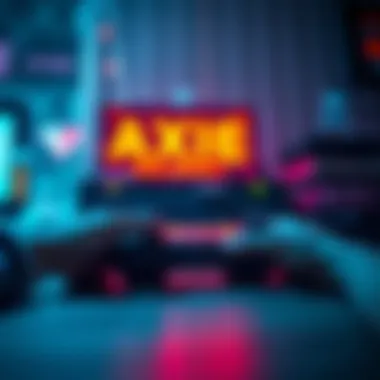 The Intersection of Mobile Gaming and Cryptocurrency Concept art representing the fusion of mobile gaming and cryptocurrency