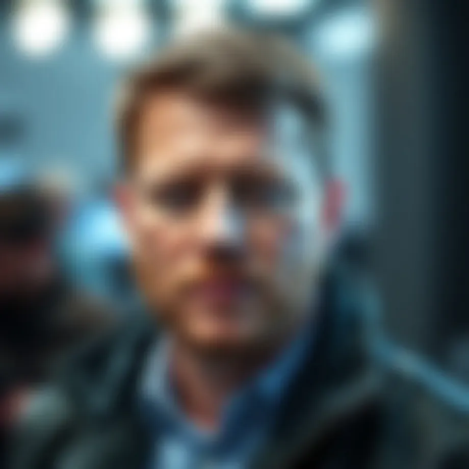 Portrait of a leading crypto innovator