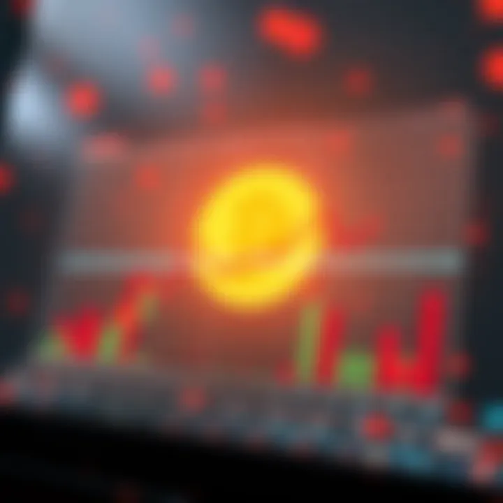 Graph depicting altcoin market trends