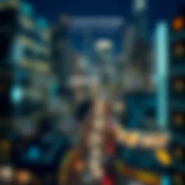 Concept map of investment strategies related to smart contracts