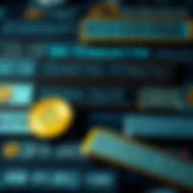 Diverse cryptocurrency wallet addresses displayed