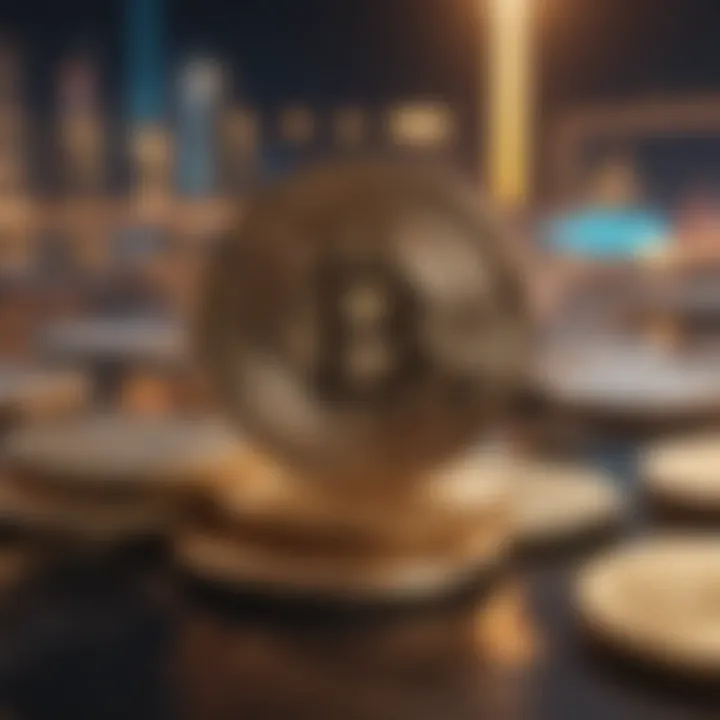 Visual representation of cryptocurrency trading trends