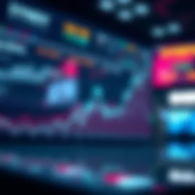 Social Media's Impact on Stock Market Trends An analytical graph depicting social media's impact on stock market trends