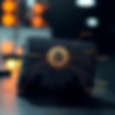 Diagram illustrating security features of the OneCoin wallet