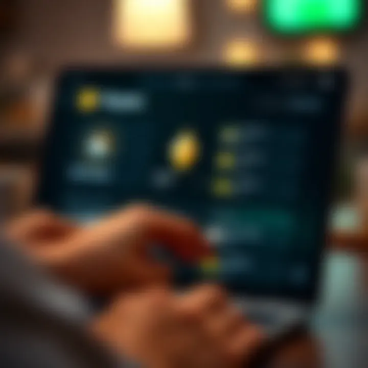 Payeer digital wallet interface showcasing features