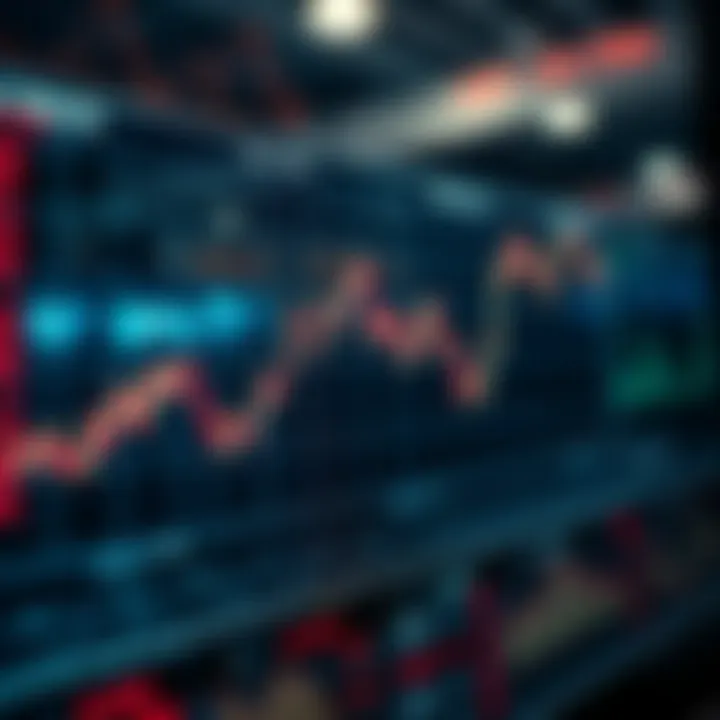 A visual representation of tracking stock performance over time